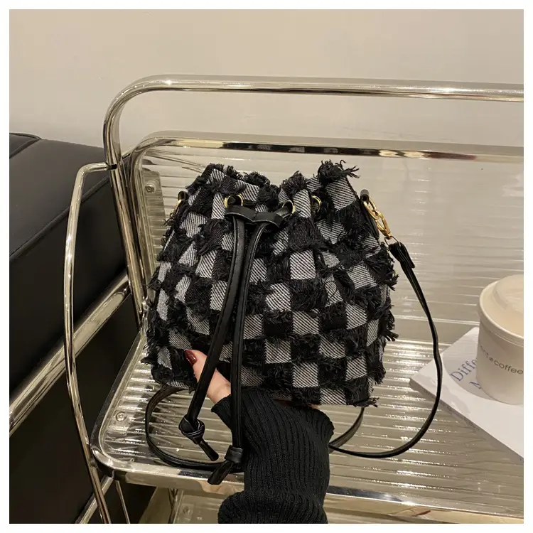 Vintage Denim Ringed Star Crossbody Bag 2025 — feature 24