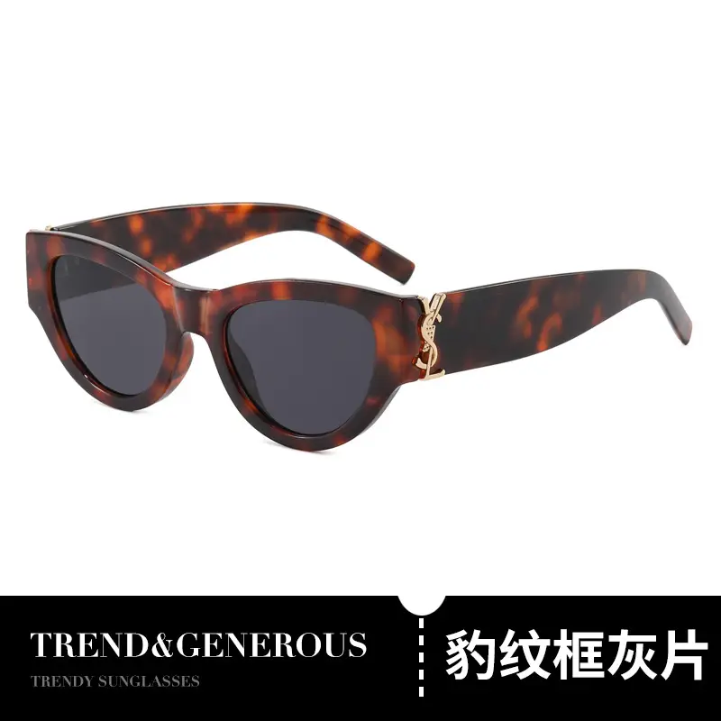 White Cat Eye Sunglasses with Anti-UV Protection - Image 8