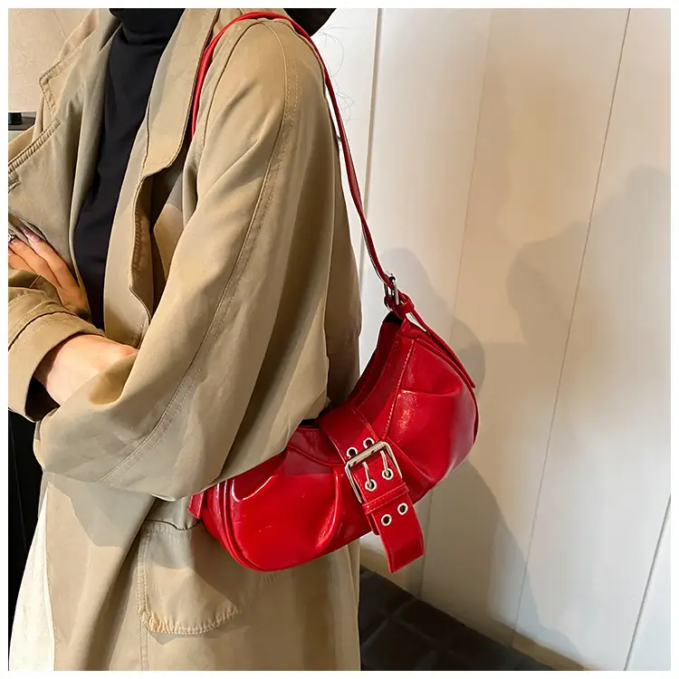 Red Neon Shoulder Tote Bag for Women 2025 — feature 18