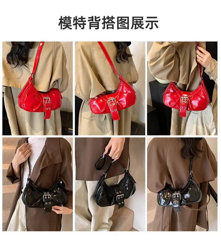 Red Neon Shoulder Tote Bag for Women 2025 — feature 2