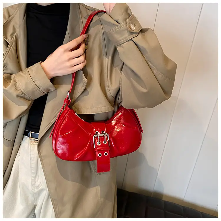 Red Neon Shoulder Tote Bag for Women 2025 — feature 20