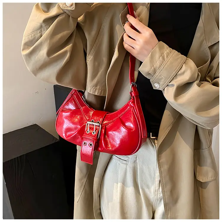 Red Neon Shoulder Tote Bag for Women 2025 — feature 21