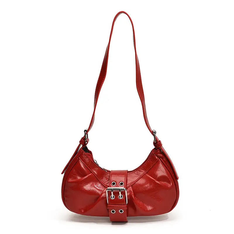 Red Neon Shoulder Tote Bag for Women 2025 - Image 2