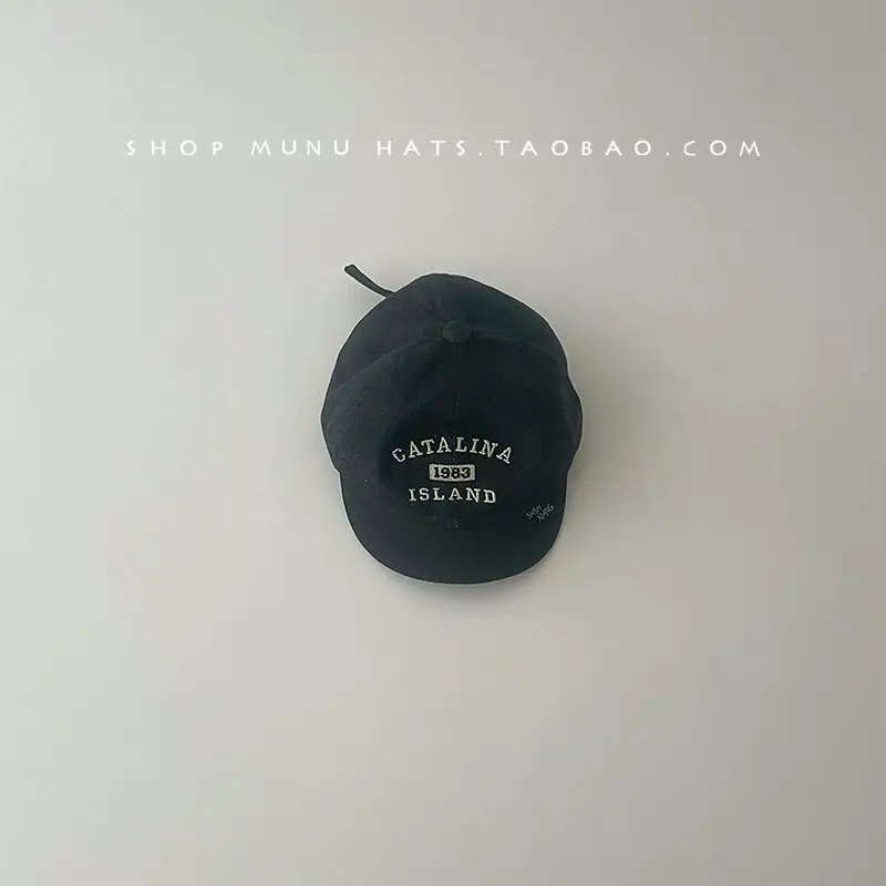 Baby Denim Cap Spring Autumn Embroidered Western Travel Sunshade Cap