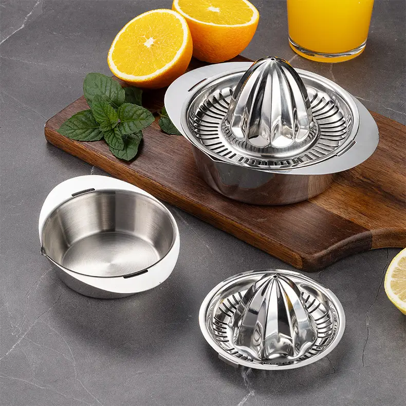 Stainless Steel Manual Lemon Squeezer Portable Orange Squeezer — feature 12