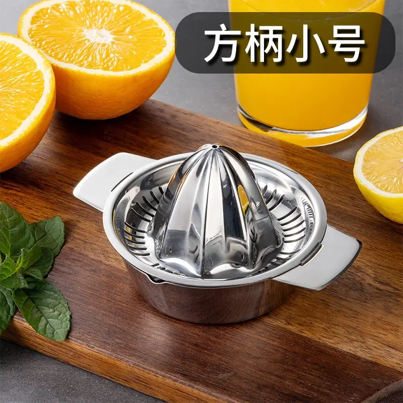 Stainless Steel Manual Lemon Squeezer Portable Orange Squeezer - Image 3