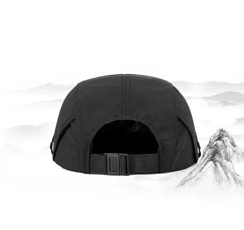 Grey 5-Panel Mesh Baseball Cap for Women & Men — feature 16