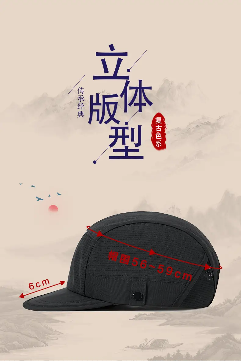 Grey 5-Panel Mesh Baseball Cap for Women & Men — feature 7