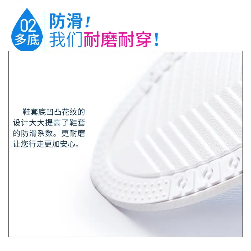 Non-Slip, Wear-Resistant, Thickeneded Rain Shoe Covers, Rain-Proof Shoe Covers, Men's and Women's Rain Shoe Covers, Rainy Days, Snowy Days, Water Shoe Covers, Outdoor Travel