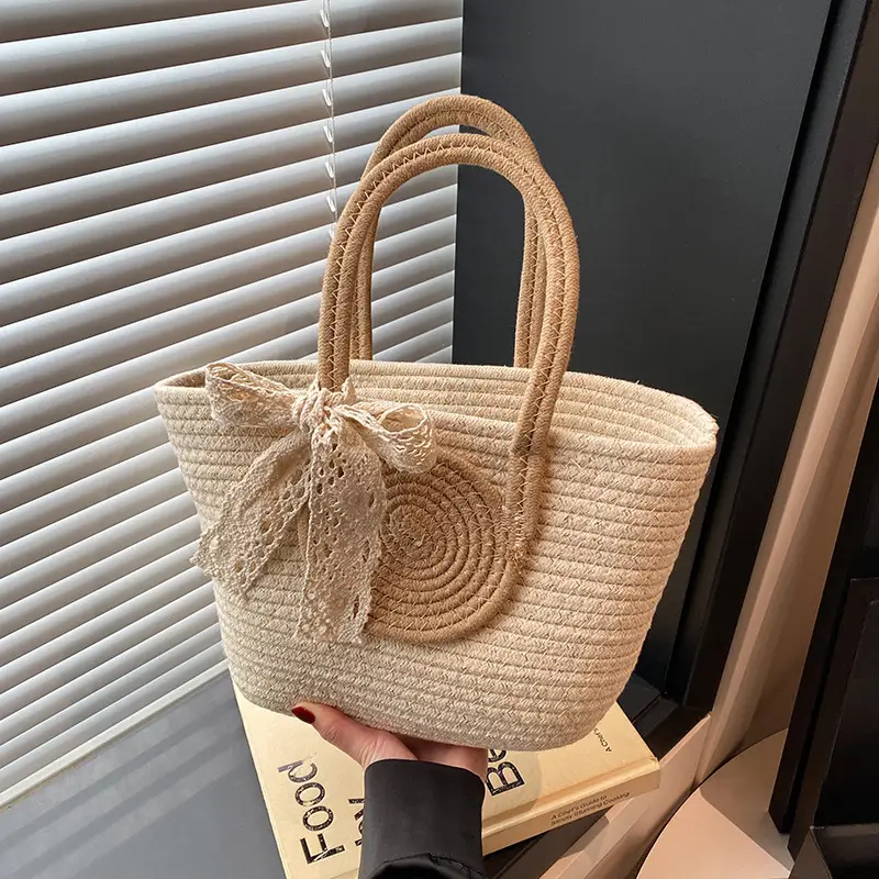 Straw Woven Shoulder Bag for Women 2025 Spring New Arrival - Image 8