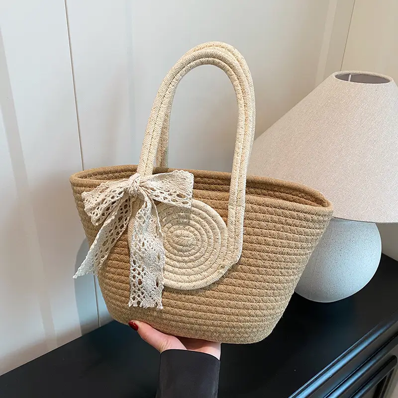 Straw Woven Shoulder Bag for Women 2025 Spring New Arrival - Image 10