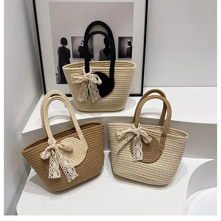 Straw Woven Shoulder Bag for Women 2025 Spring New Arrival — feature 20