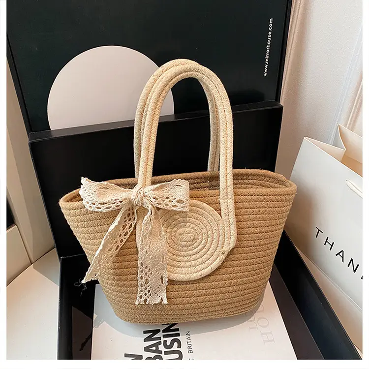 Straw Woven Shoulder Bag for Women 2025 Spring New Arrival — feature 26