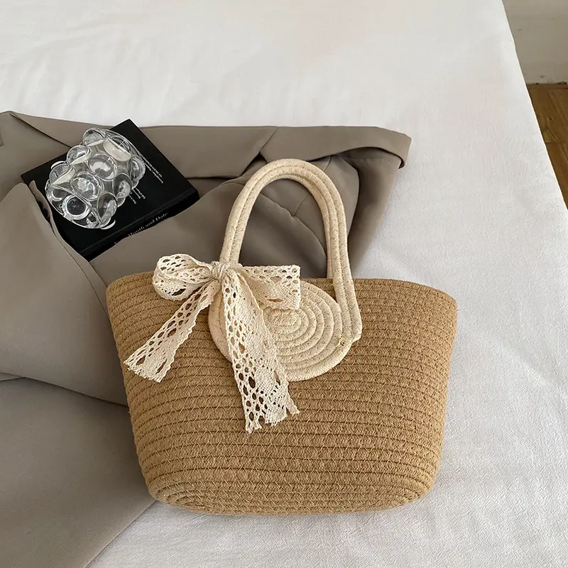 Straw Woven Shoulder Bag for Women 2025 Spring New Arrival - Image 4