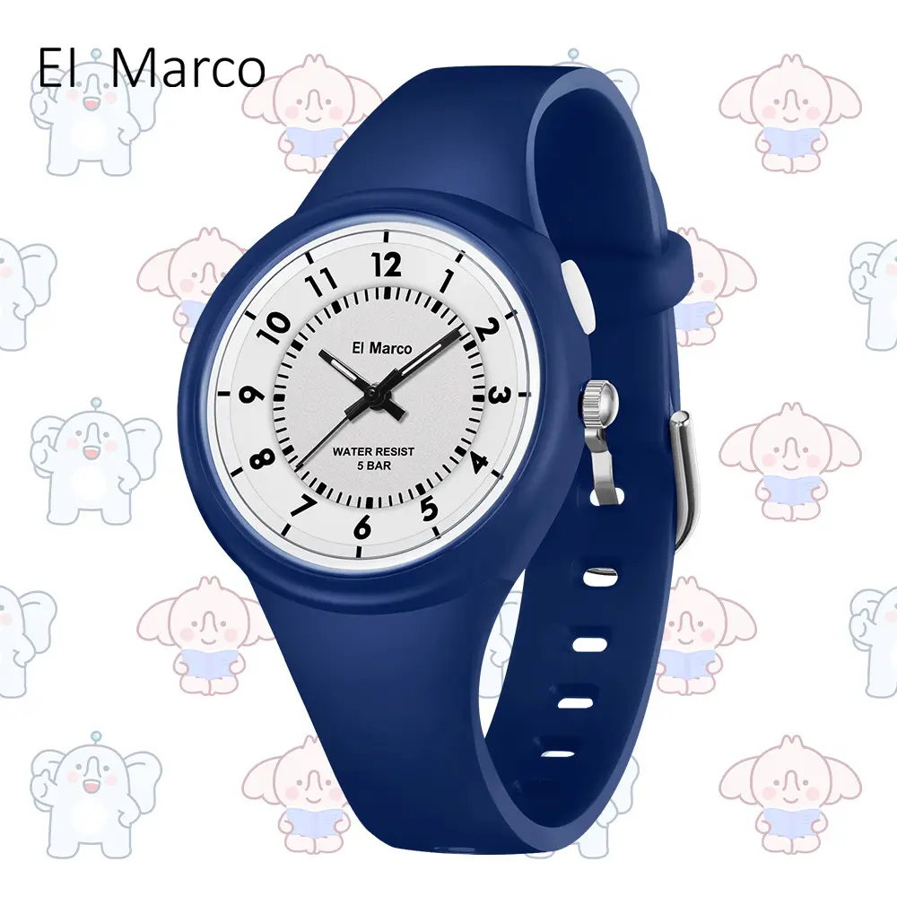 Small Elephant Cross-border Waterproof Kids Watch Purple Pink - Image 11