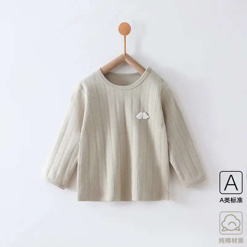 Pink Long Sleeve T-Shirt for Boys Girls Spring - Image 4