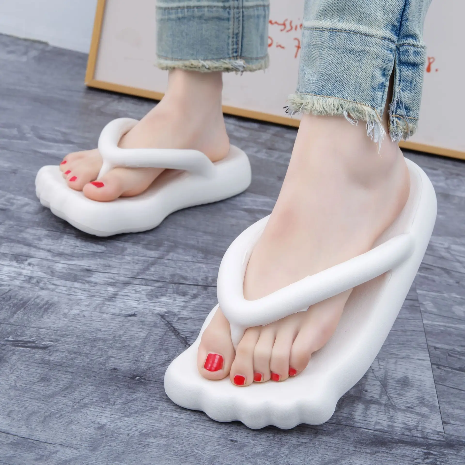 2025 New Black EVA Flip Flops Women Summer — feature 6