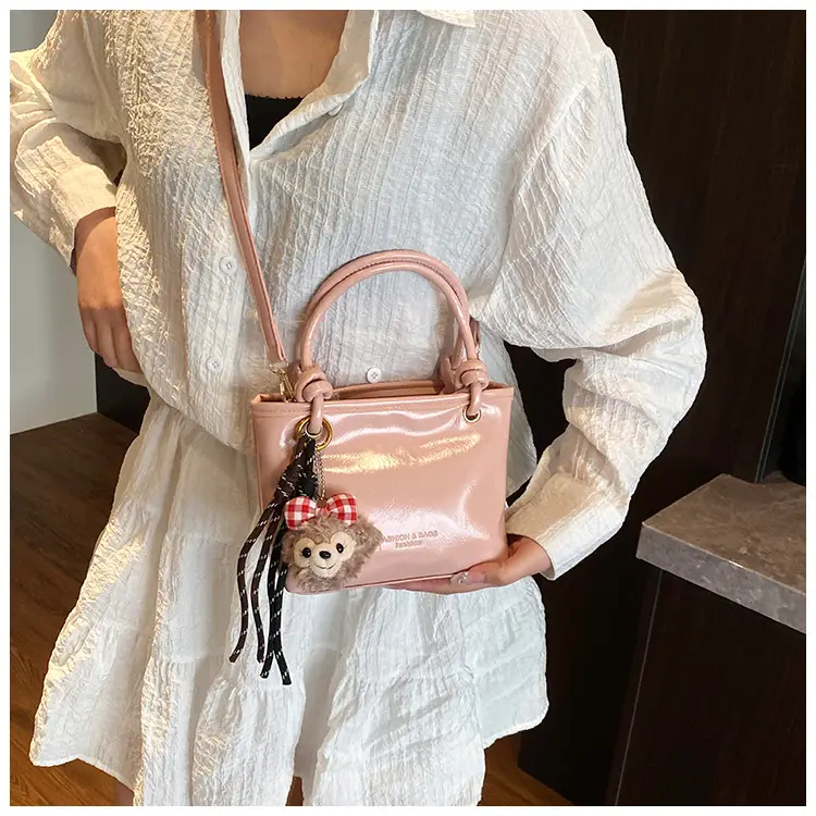 Women's Korean Style Shoulder Crossbody Bag Cream 2025 — feature 17