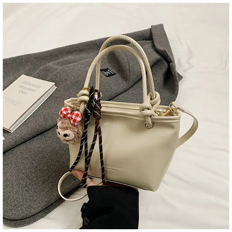 Women's Korean Style Shoulder Crossbody Bag Cream 2025 — feature 28