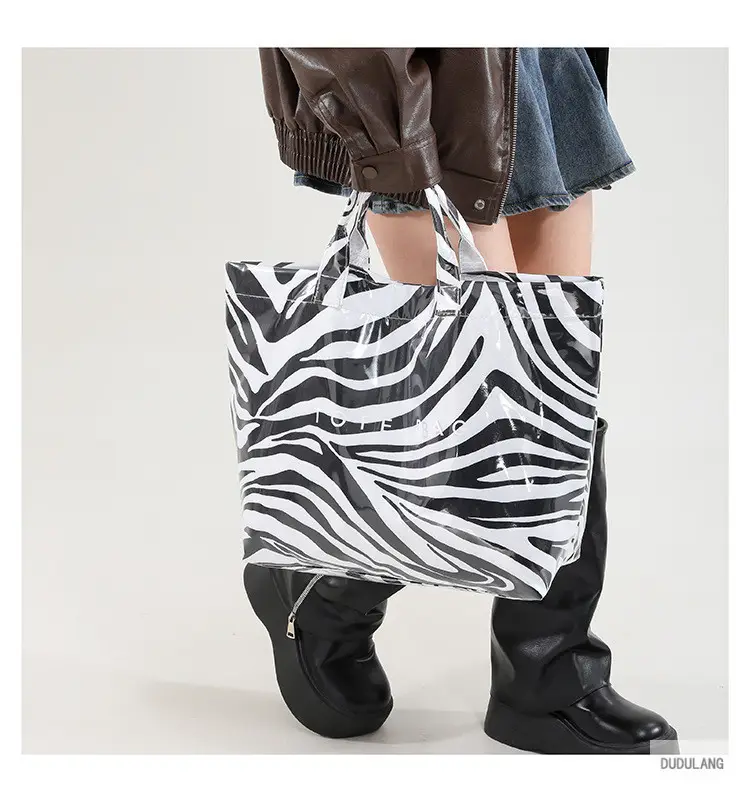 Leopard Print Large Capacity Women's Tote Bag — feature 12