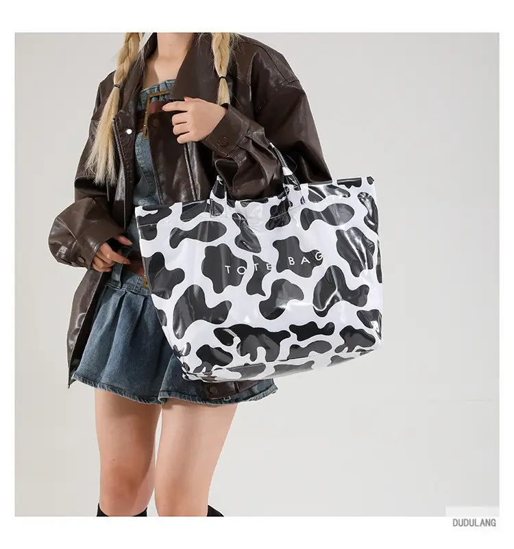 Leopard Print Large Capacity Women's Tote Bag — feature 15