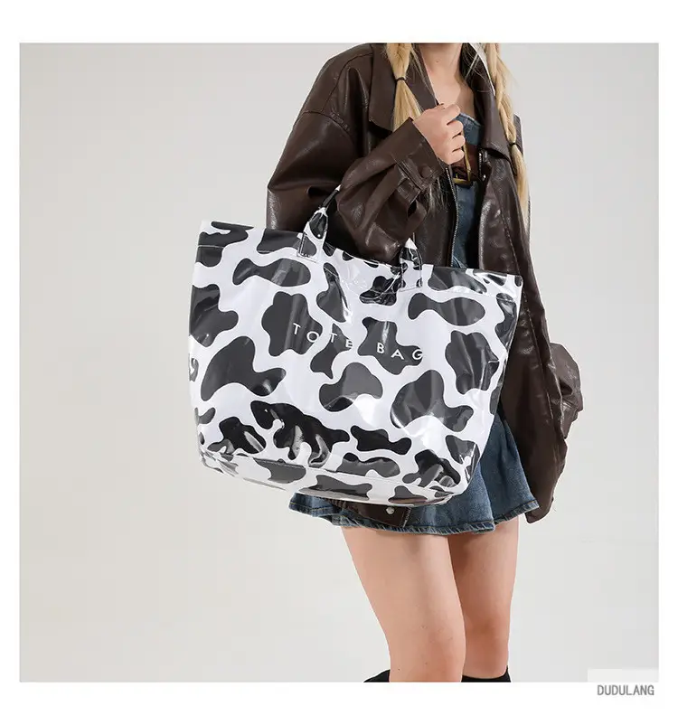 Leopard Print Large Capacity Women's Tote Bag — feature 17