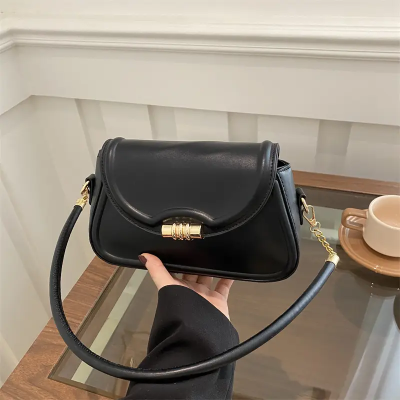 White Korean Style Shoulder Crossbody Bag 2025 - Image 8
