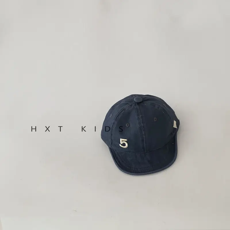 Baby Soft Brim Cap Embroidered Sunshade Hat - Image 4