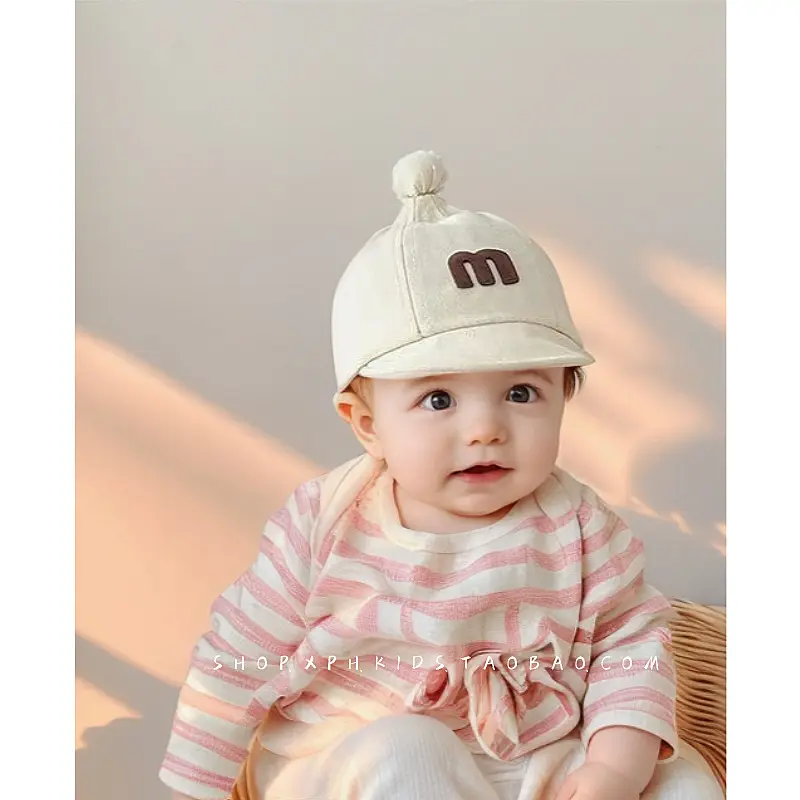 Black Korean Ins Baby Cap Summer Baseball Cap - Image 5