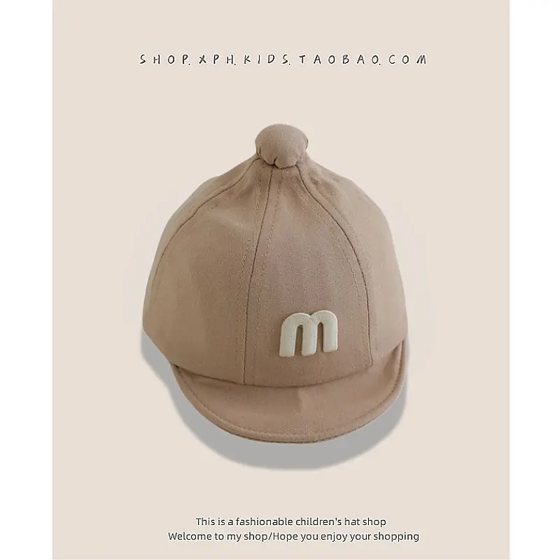 Black Korean Ins Baby Cap Summer Baseball Cap — feature 10