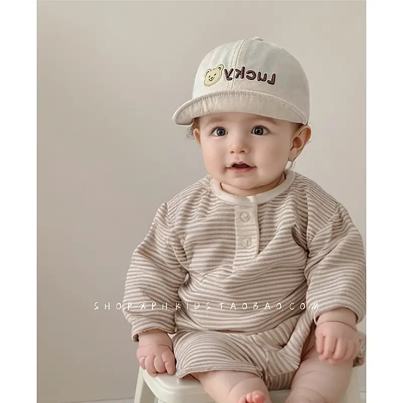Baby Cap Summer Travel South Korea Cute One-Year-Old Girl Spring and Autumn Soft Brim Baseball Cap Trendy - Image 5