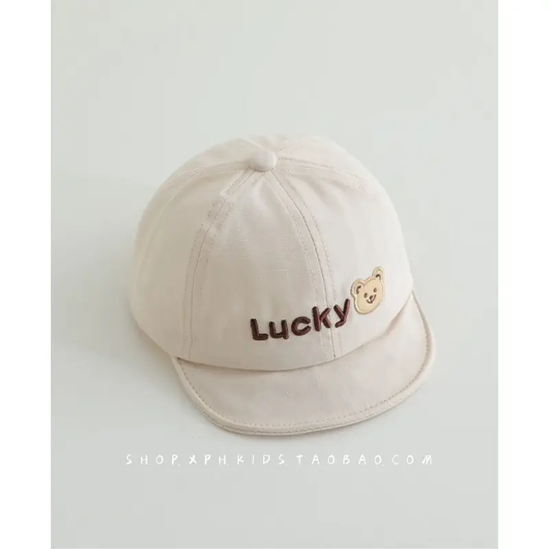Baby Cap Summer Travel South Korea Cute One-Year-Old Girl Spring and Autumn Soft Brim Baseball Cap Trendy — feature 8