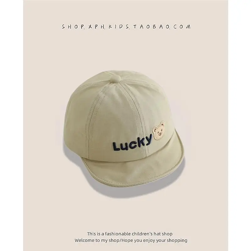 Baby Cap Summer Travel South Korea Cute One-Year-Old Girl Spring and Autumn Soft Brim Baseball Cap Trendy - Image 3