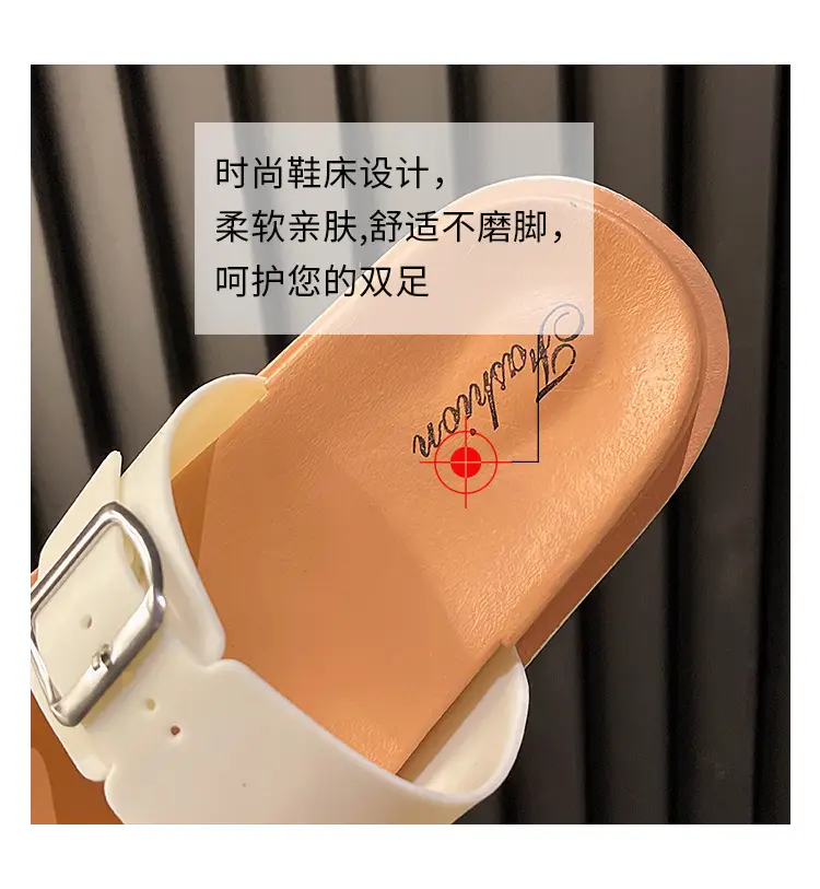 Women's 2025 Thick Sandals with Buckle Strap — feature 34