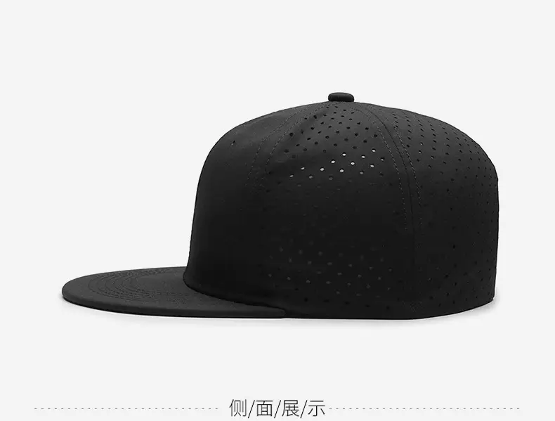White Korean Style Hip Hop Cap Summer Outdoor Sun Hat — feature 6