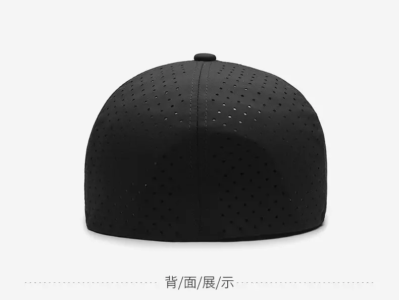 White Korean Style Hip Hop Cap Summer Outdoor Sun Hat — feature 7