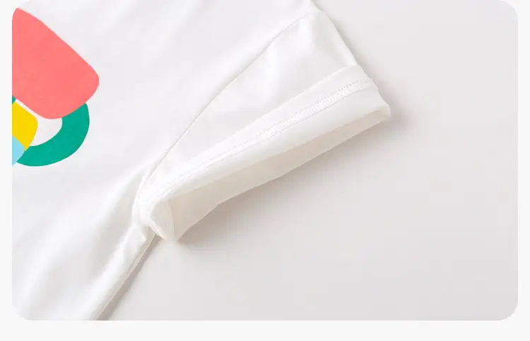Children's Printed T-Shirt Summer Style with Antibacterial Design — feature 29