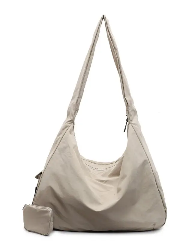 Women's Large Crossbody Bag Brown Leather Casual Commuter - Image 10