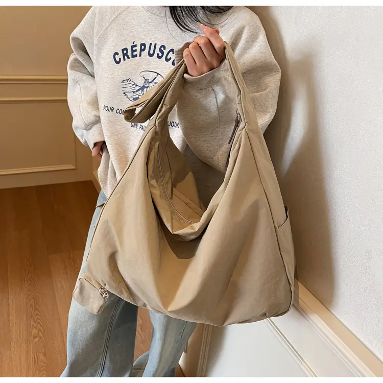Women's Large Crossbody Bag Brown Leather Casual Commuter — feature 35