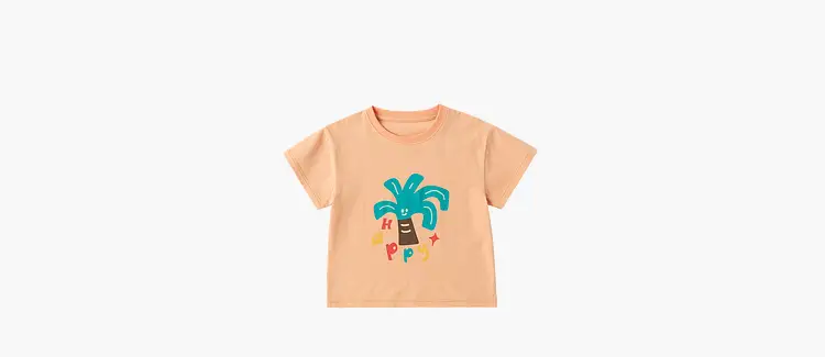 Dudujia Kids T-Shirt Blue Doodle Print Summer Wear — feature 14