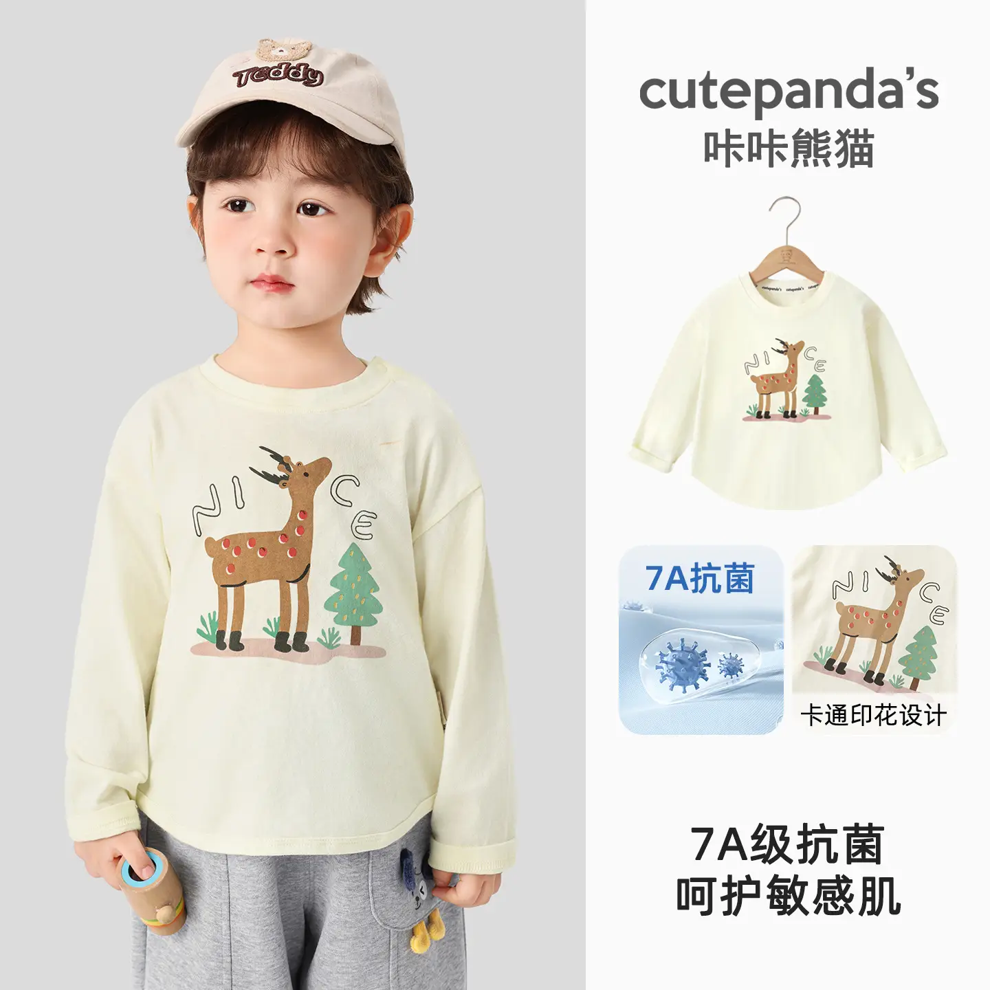 Baby T-Shirts Set for Boys Girls Spring Wear - Image 3