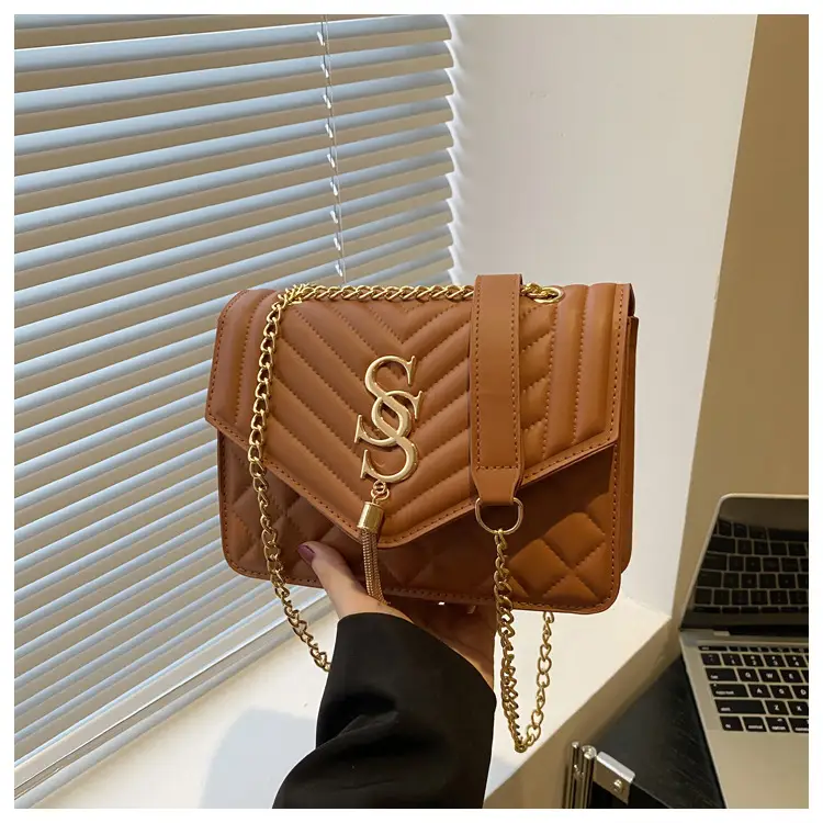 Rhombic Chain Crossbody Bag Women 2025 Spring Summer — feature 22