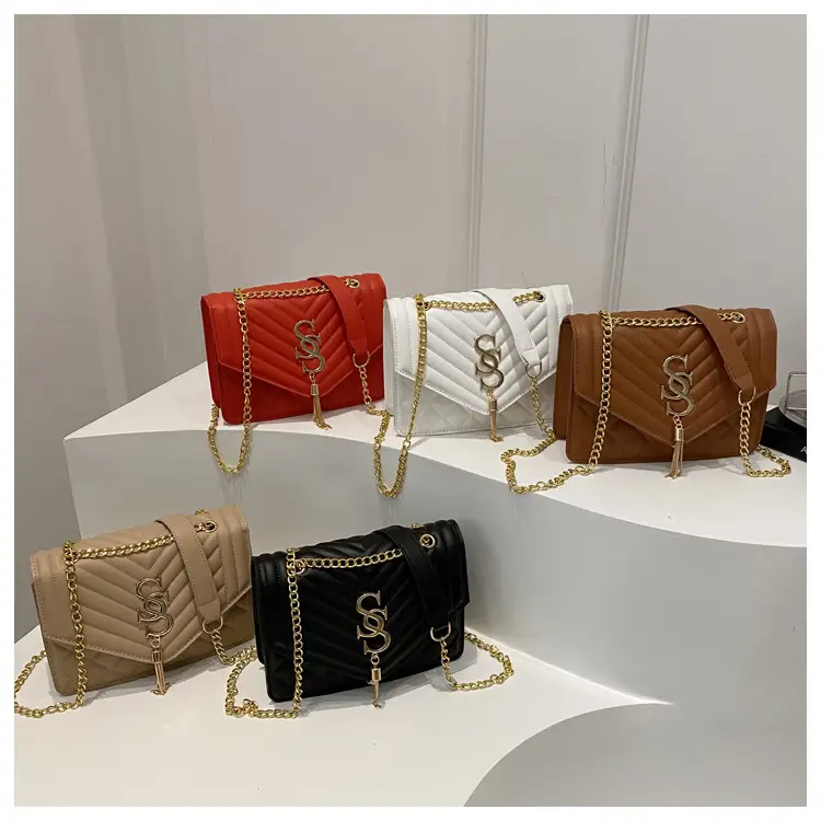 Rhombic Chain Crossbody Bag Women 2025 Spring Summer — feature 23