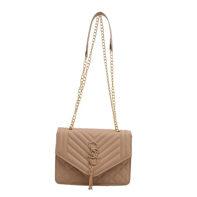 Rhombic Chain Crossbody Bag Women 2025 Spring Summer - Image 5