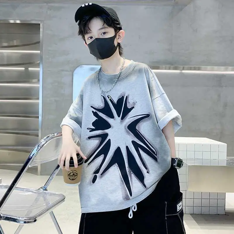 Boys Cotton Cartoon T-Shirt Summer Wear - Image 3
