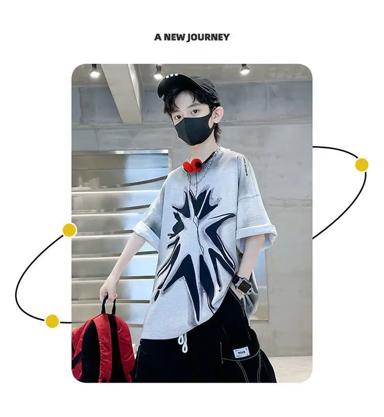 Boys Cotton Cartoon T-Shirt Summer Wear — feature 11