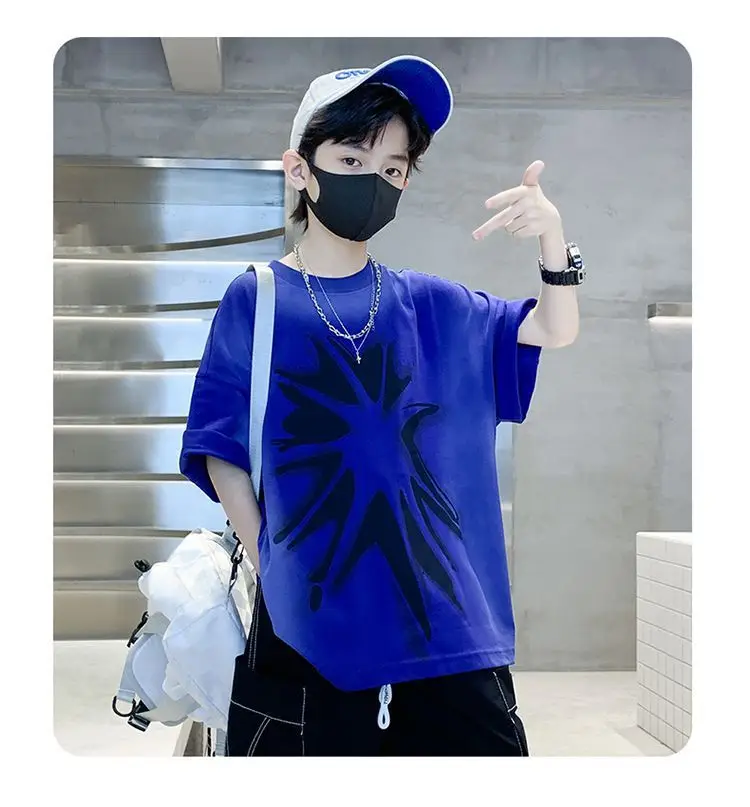 Boys Cotton Cartoon T-Shirt Summer Wear — feature 13