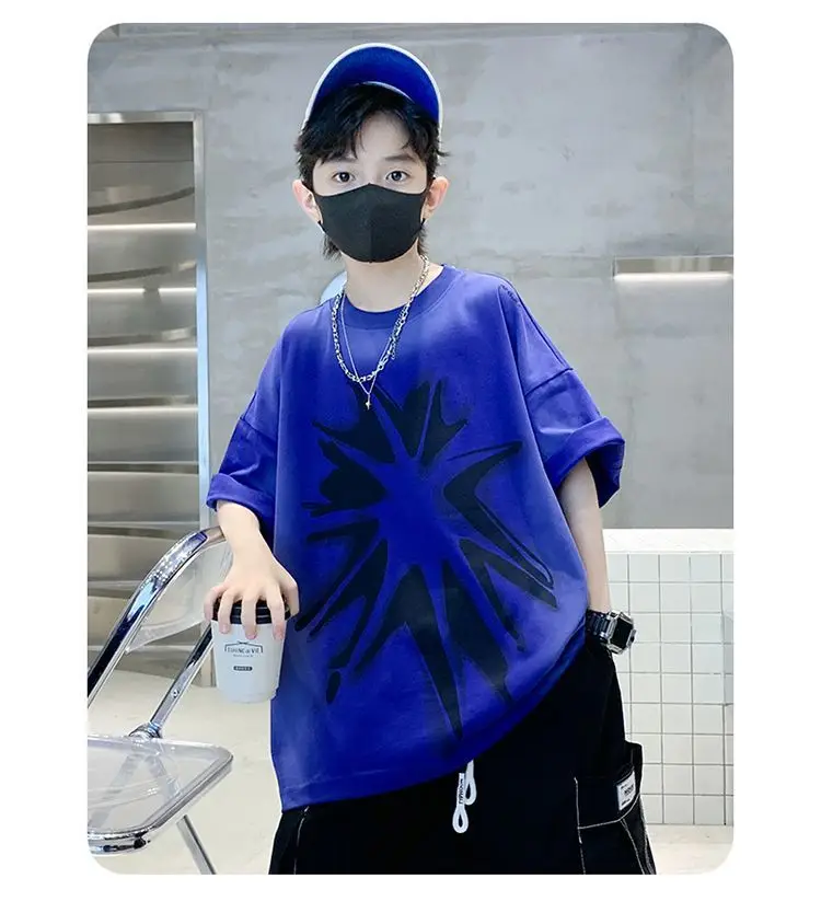 Boys Cotton Cartoon T-Shirt Summer Wear — feature 15
