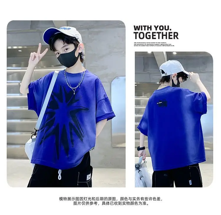 Boys Cotton Cartoon T-Shirt Summer Wear — feature 3