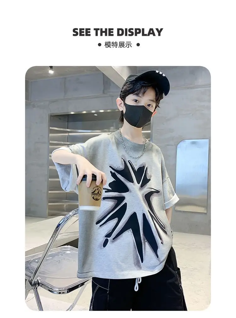 Boys Cotton Cartoon T-Shirt Summer Wear — feature 6